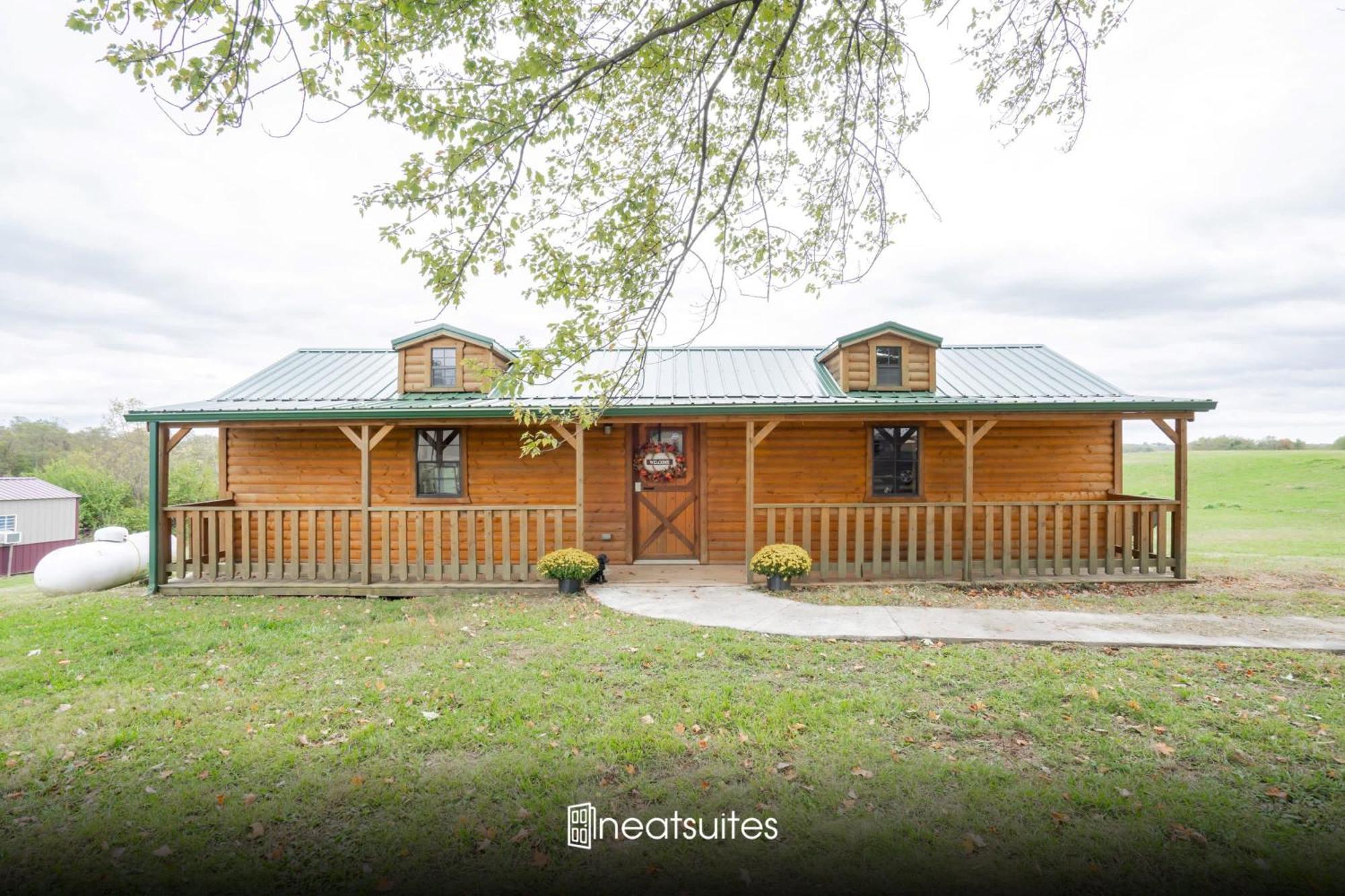 Cozy Cabin Near Ark! Adam And Eve'S Retreat Williamstown Bagian luar foto